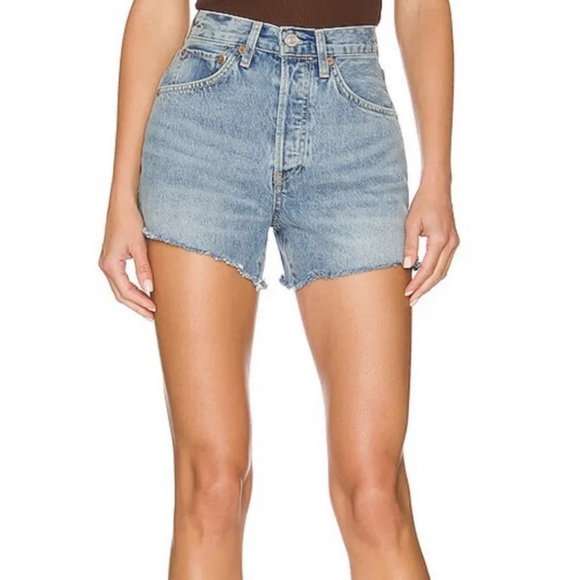 RE/DONE Denim Shorts- NWT - Picture 2 of 7